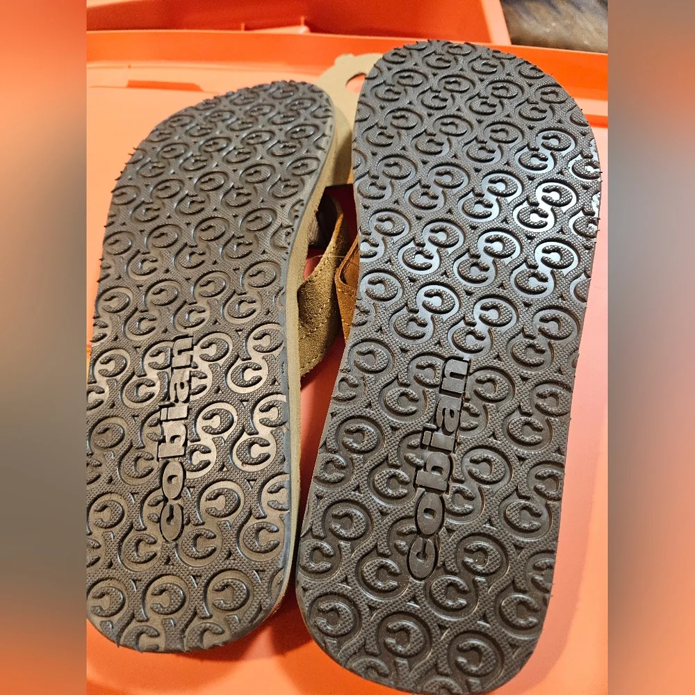 Cobian CAMPO DEL SOL Mens Lazo Sandals: TAN: NEW WITH TAGS: SIZE 13